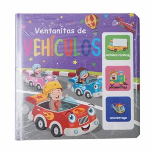 Libros Ventanitas De Vehículos ASTURIAS 10 Páginas