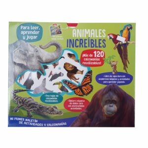 Libros Animales Increíbles Mi Primer Maletín MR.BOOKS 15 Páginas