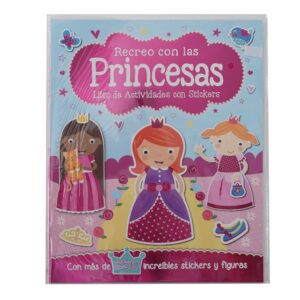 Libros Recreo Con Las Princesas+Stickers LATINBOOKS 45 Páginas