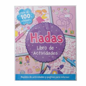 Libros Hadas Libros De Activiades+Stickers LATINBOOKS 45 Páginas