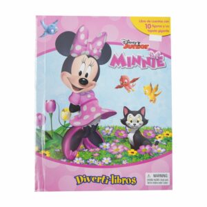 Libro Disney Minnie Divertí-Libros DISNEY 10 Páginas