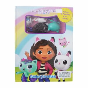 Libro Uni Gabbys Dollhouse Cuentos Y Aventuras MR.BOOKS 15 Páginas