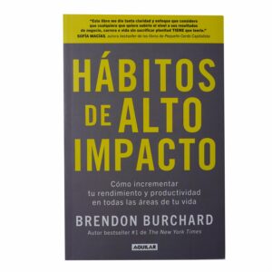 Libro Hábitos De Alto Impacto AGUILAR 383 Páginas