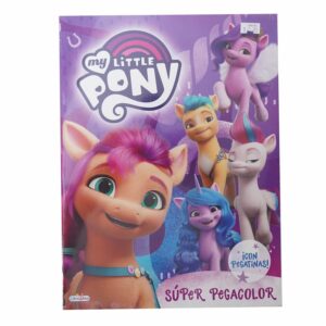 Libros My Little Pony Super Pegacolor LIBRO DIVO 48 Páginas