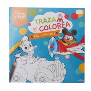 Libros Baby Traza Y Colorea LIBRO DIVO 46 Páginas
