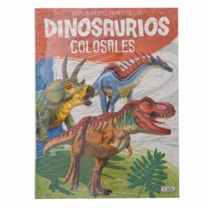 Libros Explorando El Mundo De Los Dinosaurios EDICIONES SALDAÑA 25 Páginas