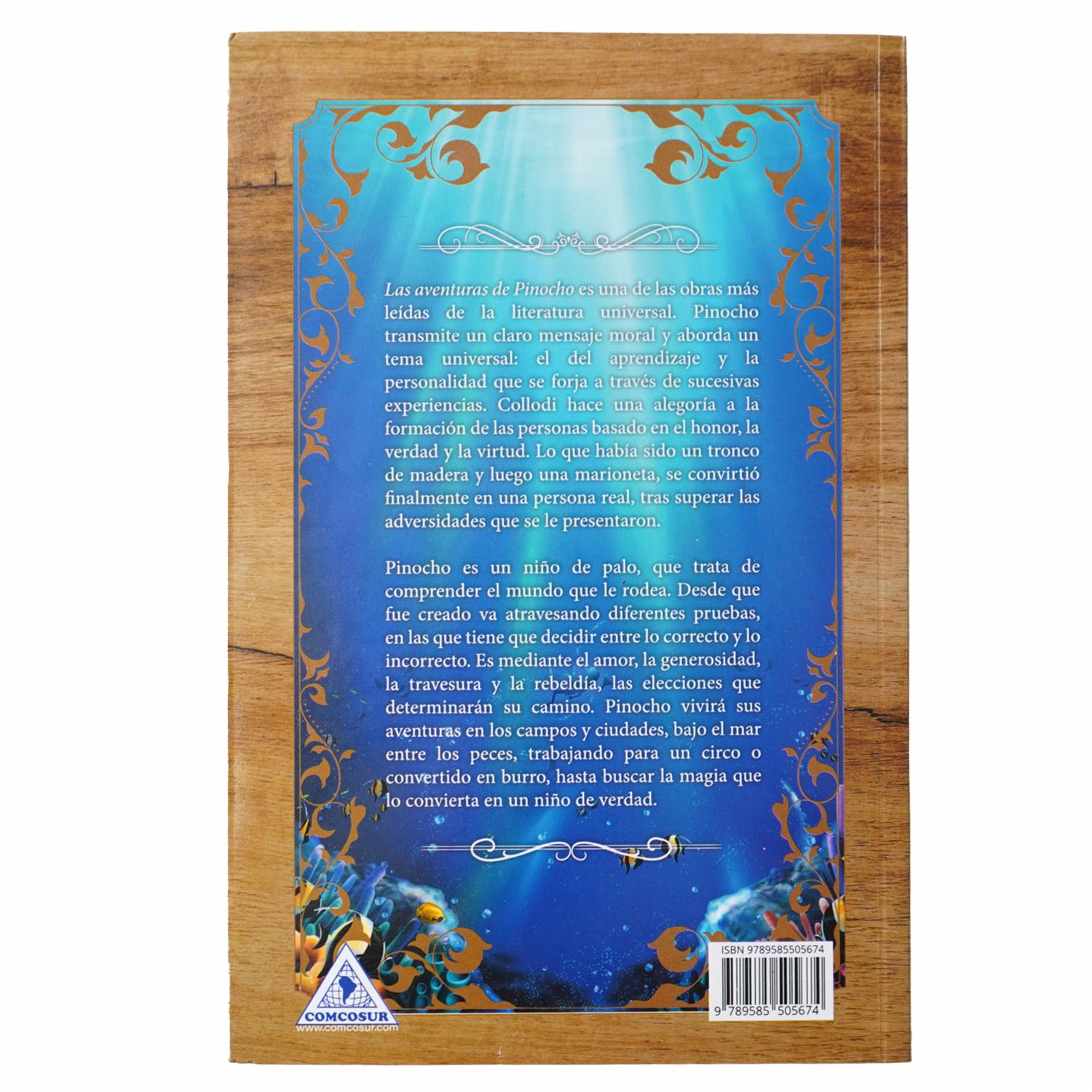 Libro Las Aventuras De Pinocho COMCOSUR 320 Páginas