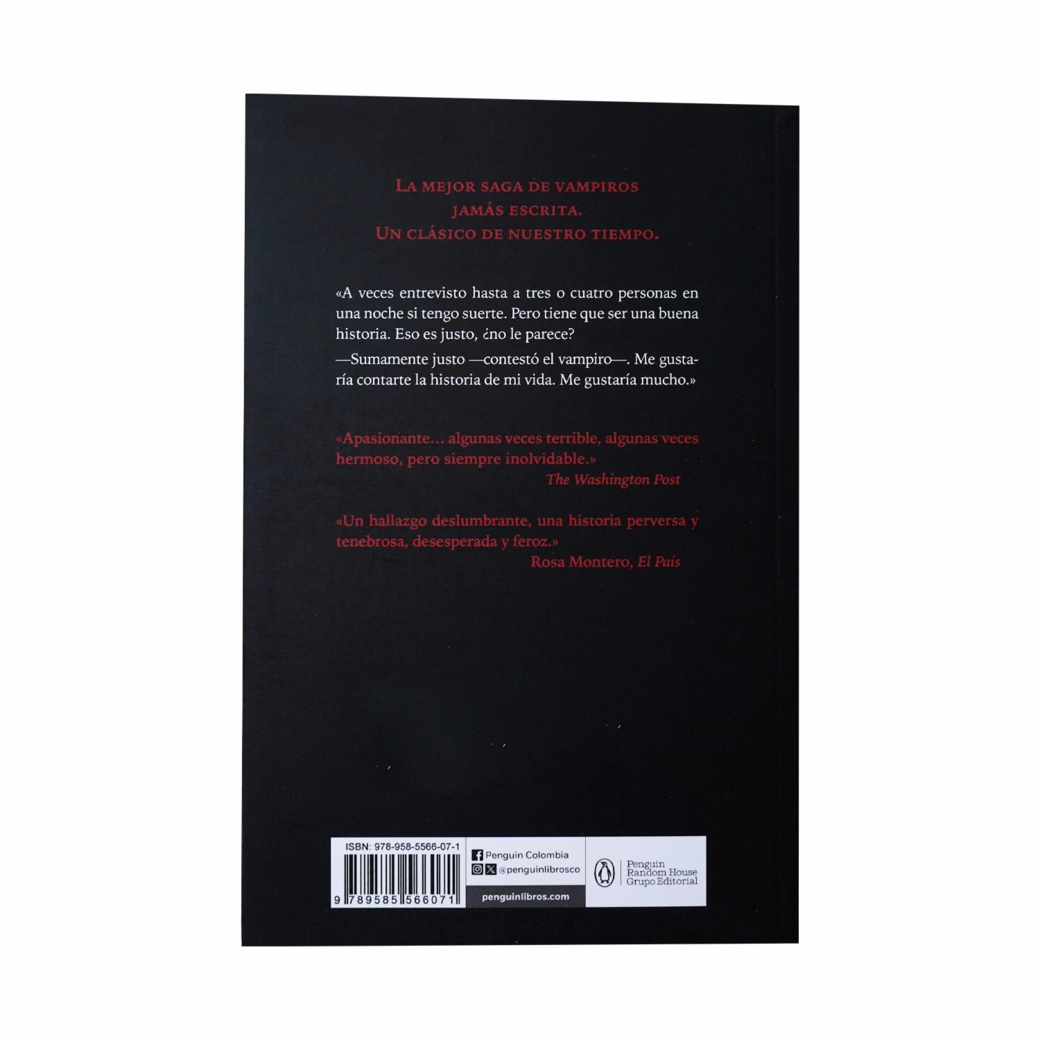 Libro Entrevista Con El Vampiro RANDOM HOUSE 381 Páginas