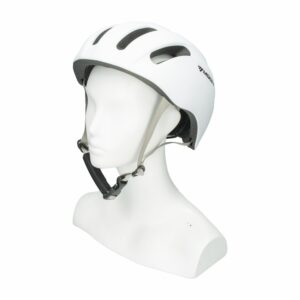 Casco Para Bicicleta Sencillo Color Blanco MOON 1 Pieza