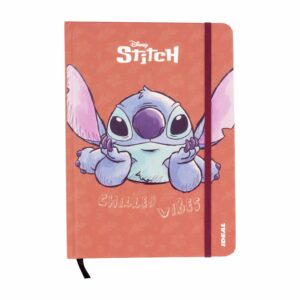 Libreta A Cuadros Diseño Stitch DISNEY 80 Hojas