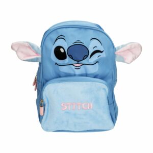 Mochila Preescolar Stitch Con Orejas DISNEY 22X31X15 CM