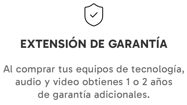 Extensión de garantía Extensión de garantía