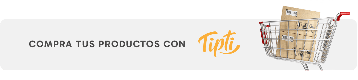 Compra tus productos con Tipti Compra tus productos con Tipti
