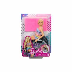 Muñeca Barbie En Silla De Ruedas MATTEL Incluye Accesorios