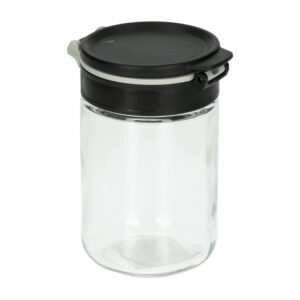 Condimentero Doble Tapa Transparente ELEMENTAL KITCHEN 200 ML