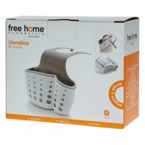 Porta Esponja Colgante FREE HOME Blanco