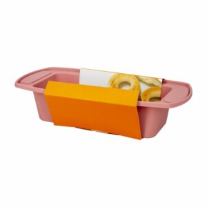 Molde De Silicona Para Pastel Rectangular Sweet Rosa Silicon FREE HOME 30x14x8Cm