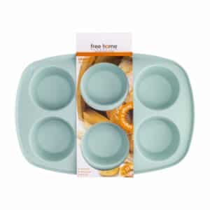 Molde De Silicona Para Pastel Muffins Sweet Menta Silicon FREE HOME 26x18x5Cm