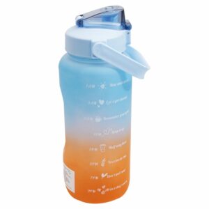 Tomatodo Con Medidor De Agua Azul Naranja FREE HOME Plástico