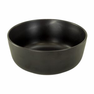Ensaladera Nórdico Mate Negro KERAMIKA 22 CM