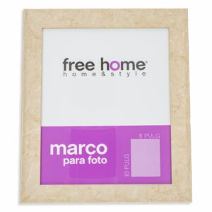 Portarretrato Metalizado Plata Opaco FREE HOME 8X10"