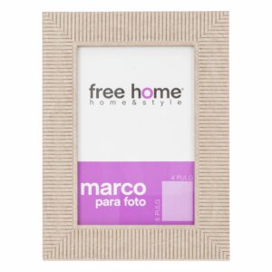 Portarretrato Texti Líneas Arena FREE HOME 4X6"