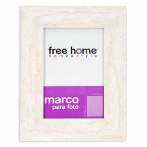 Portarretrato Piedra Gris Claro FREE HOME 4X6"