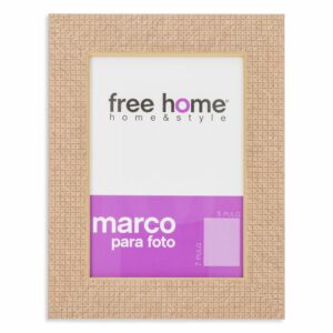 Portarretrato Relieve A Cuadros Tierra FREE HOME 5X7"