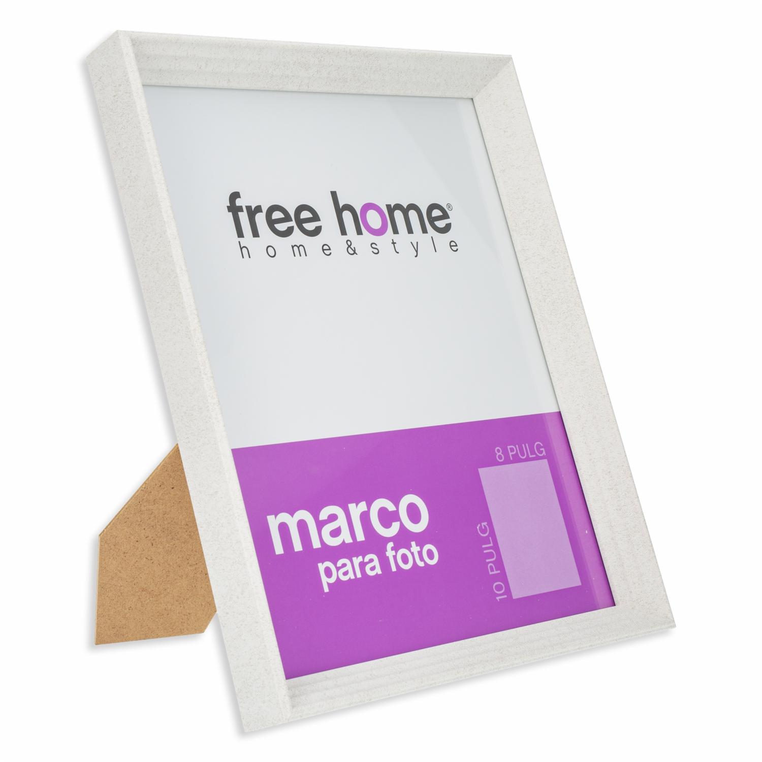 Portarretrato Gris Interior Dorado FREE HOME 8X10″