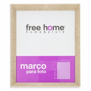 Portarretrato Relieve Gris Claro FREE HOME 8X10"