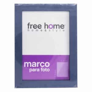 Porta Retrato Liso Azul FREE HOME 5X7"