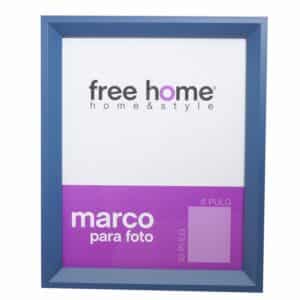 Porta Retrato Marco Liso Azul FREE HOME 8X10"