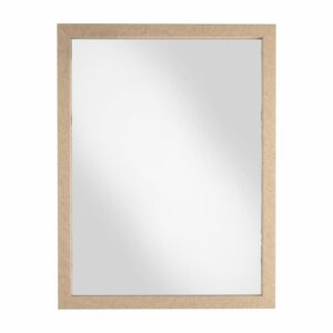 Espejo De Pared Doble Borde Beige FREE HOME 30X40 Cm