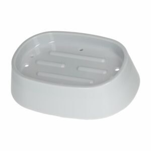 Jabonera Gris FREE HOME Plastico
