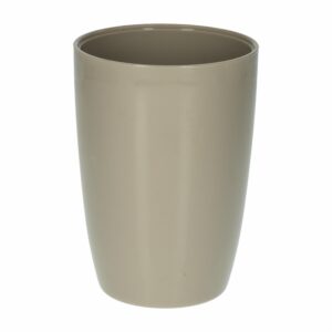 Porta Cepillos Taupe FREE HOME Plastico