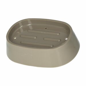 Jabonera Taupe FREE HOME Plastico