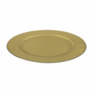 Plato Base Print Dorado Z&L 33 CM
