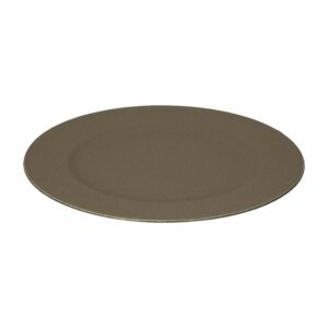 Plato Base Texturizado Beige Z&L 33 CM
