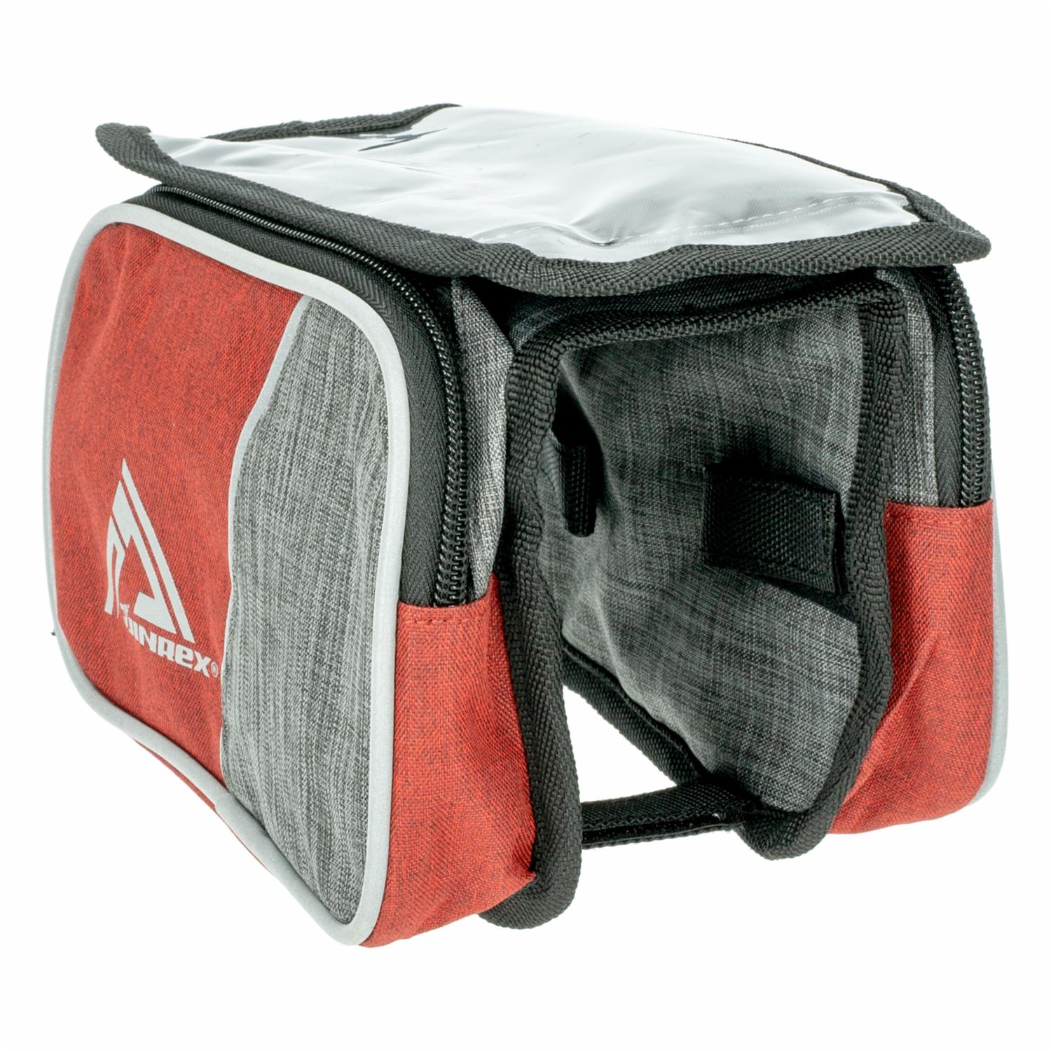 Maleta Para Bicicleta Con Compartimiento Transparente Para Celular JINREX 1 Pieza - Imagen 2