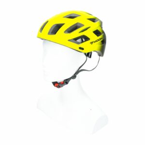 Casco Para Bicicleta Con Luz Y Víscera Corta Amarillo MOON 1 Pieza