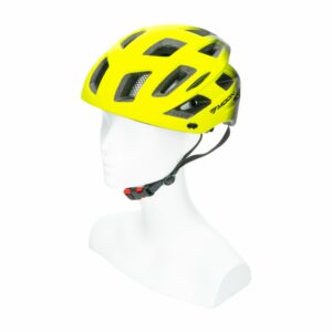 Casco Para Bicicleta Con Luz Y Víscera Corta Amarillo MOON 1 Pieza