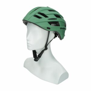 Casco Para Bicicleta Con Víscera Y Luz Posterior Verde Oliva MOON 1 Pieza