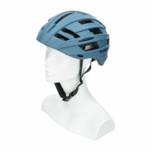 Casco Para Bicicleta Con Víscera Y Luz Posterior Azul Oscuro MOON 1 Pieza