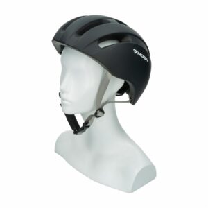 Casco Para Bicicleta Sencillo Color Negro MOON 1 Pieza