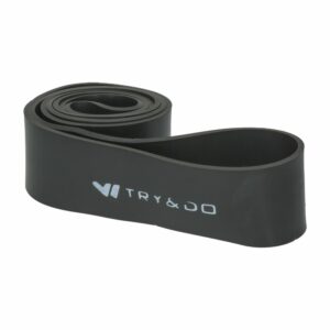 Banda De Resistencia Elástica Para Ejercicios Negro TRY & DO 1 Pieza