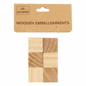 Cubos De Madera Didácticos BABY CRAFT 6 Piezas