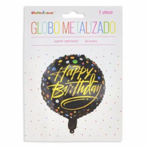 Globo Feliz Cumpleaños UNIFELICIDAD 18 Pulgadas