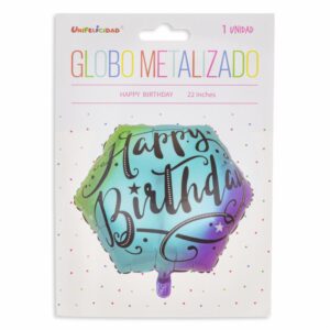 Globo Feliz Cumpleaños UNIFELICIDAD 22 Pulgadas