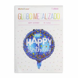 Globo Feliz Cumpleaños UNIFELICIDAD 18 Pulgadas