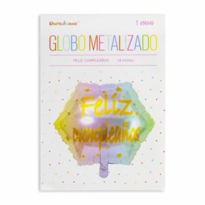 Globo Feliz Cumpleaños UNIFELICIDAD 18 Pulgadas